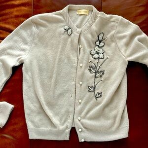 Vintage beaded cardigan